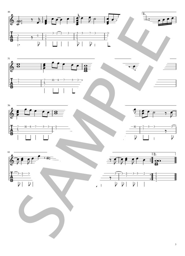 楽譜】君をのせて / 久石 譲 (ウクレレソロ / 初〜中級) - Piascore